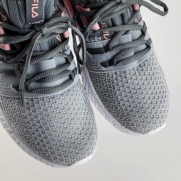 FILA Women's Memory Ultra Realmspeed 20 Energized Running Sneaker Pink Grey Sz 6 - Picture 7 of 15